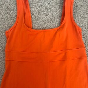 Vintage BCBG Vibrant Orange Mini Dress